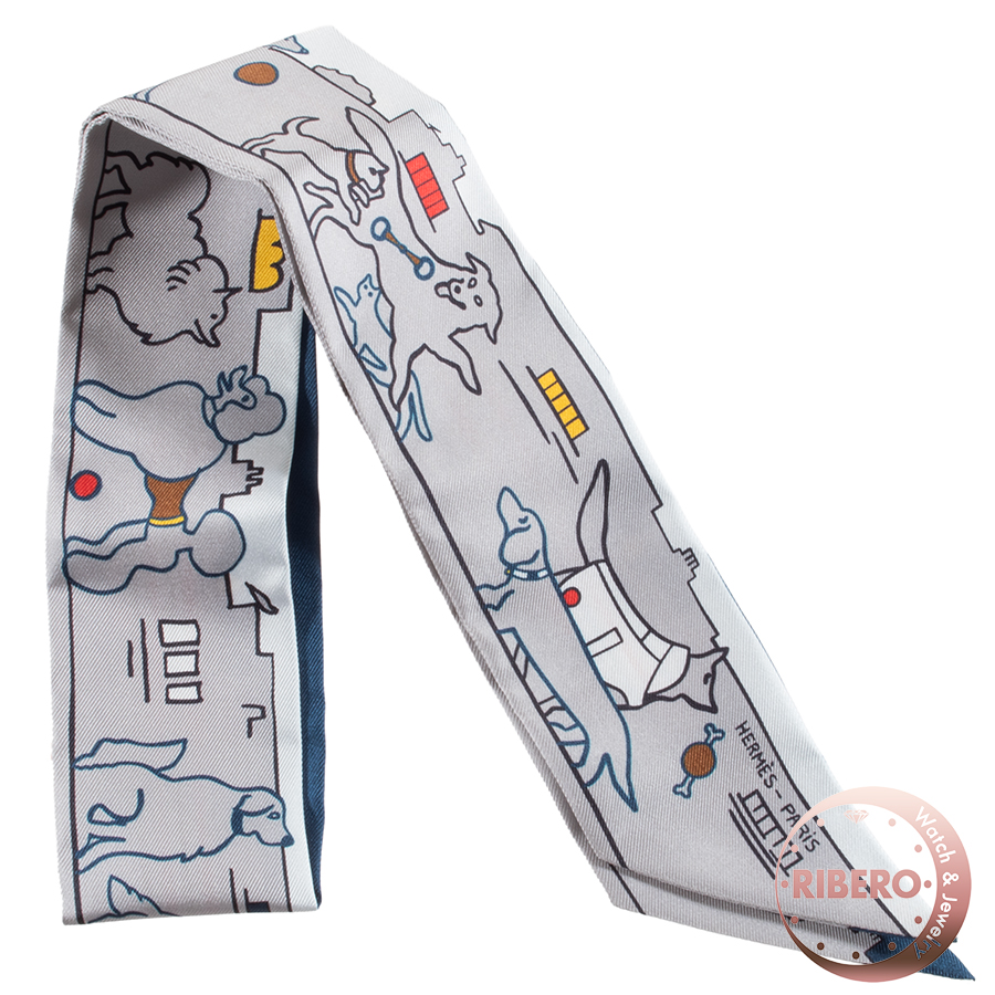 エルメス Les Chiens Parisiens パリジャンの犬 ツイリー