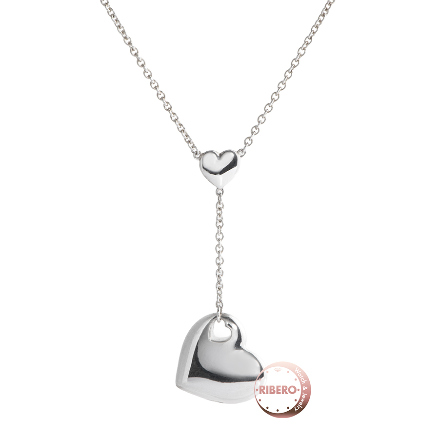 ティファニー ２ハート Y ネックレス