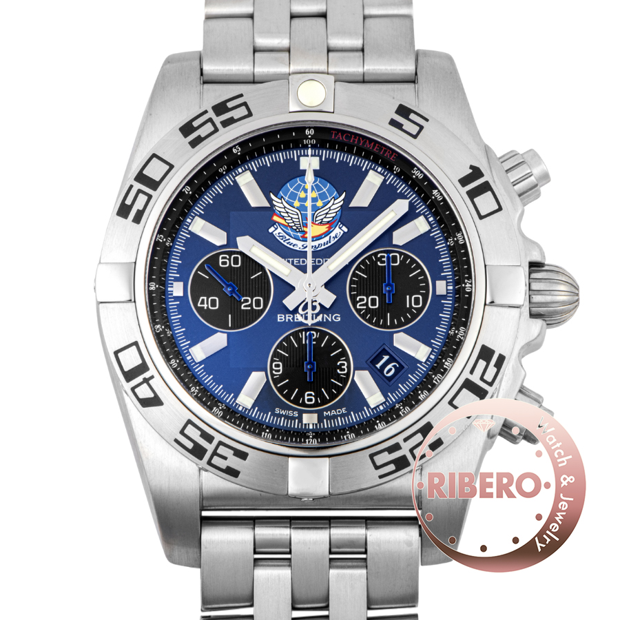 ブライトリング クロノマット44 ブルーインパルス A013CBIPS 日本400本限定