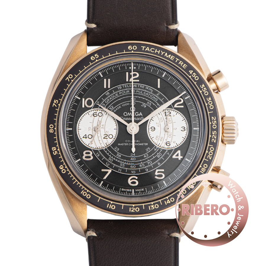 オメガ スピードマスター クロノスコープ 329.92.43.51.10.001 Au375ブロンズゴールド