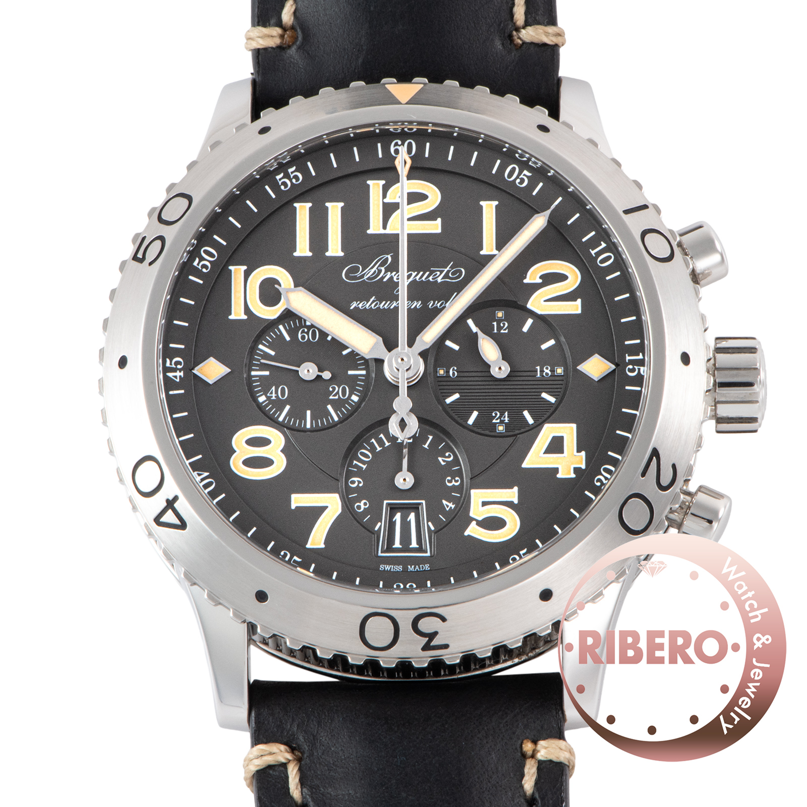 ブレゲ トランスアトランティック タイプXXI 3817ST/X2/3ZU