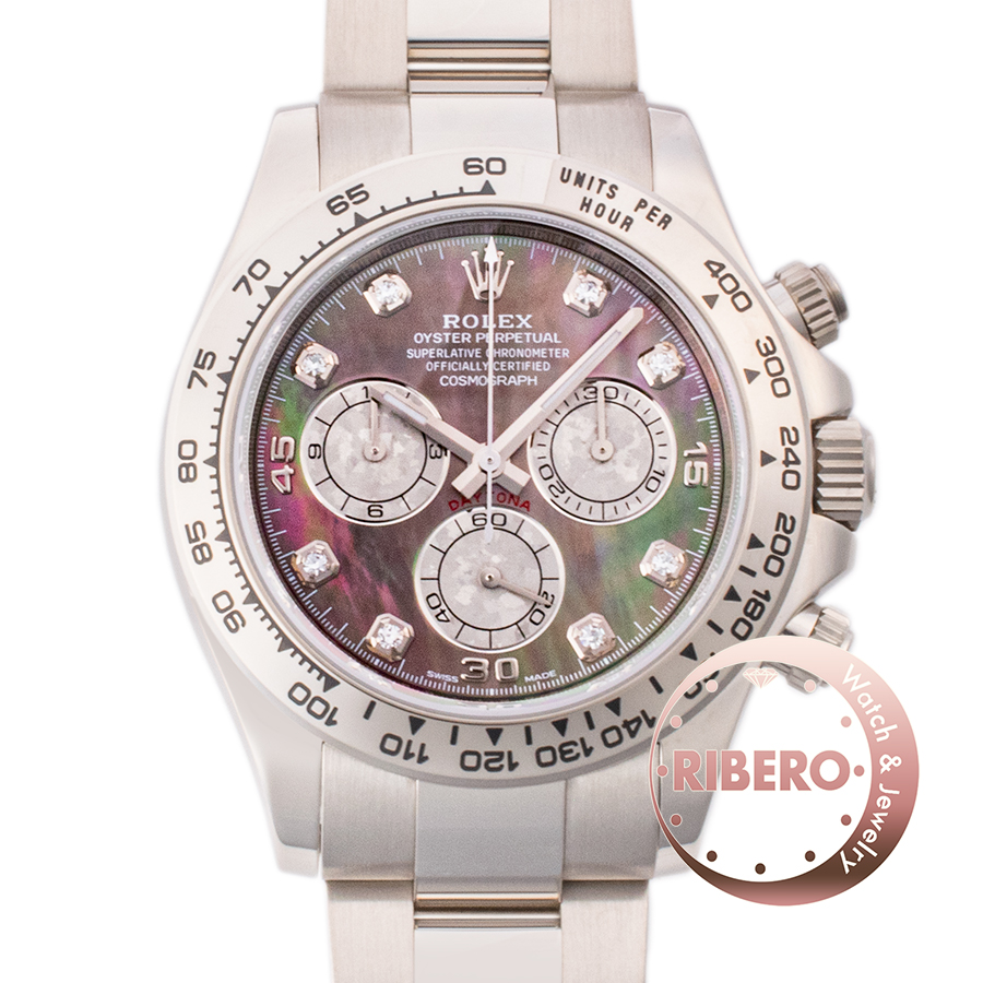 ロレックス 116509NG ランダム番 ブラックシェル 8Pダイヤ