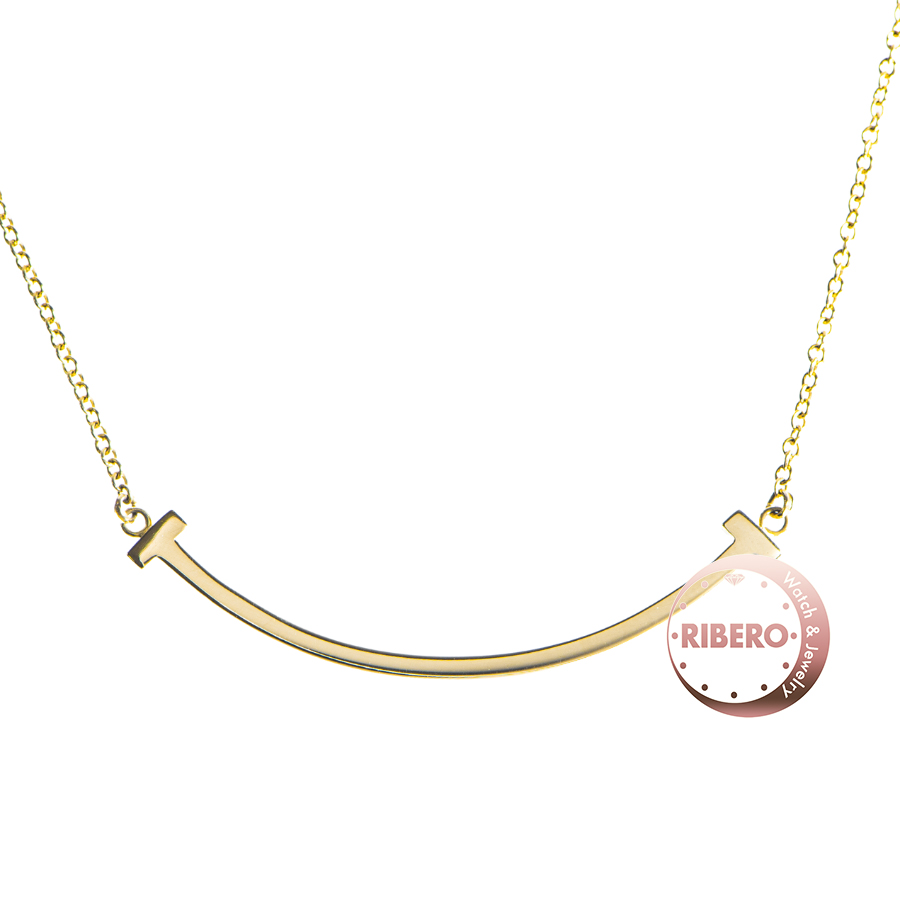 ティファニー ティファニーT スマイルペンダント スモール ネックレス