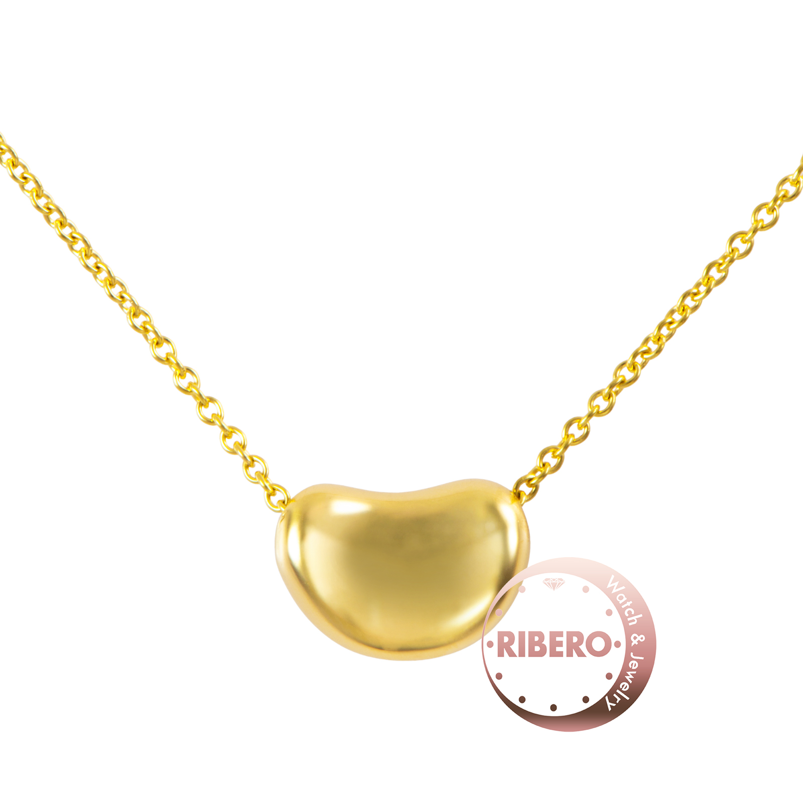 ティファニー ビーン デザイン ペンダント ネックレス