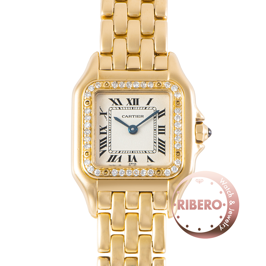 カルティエ パンテール SM ベゼルダイヤ WF3070B9