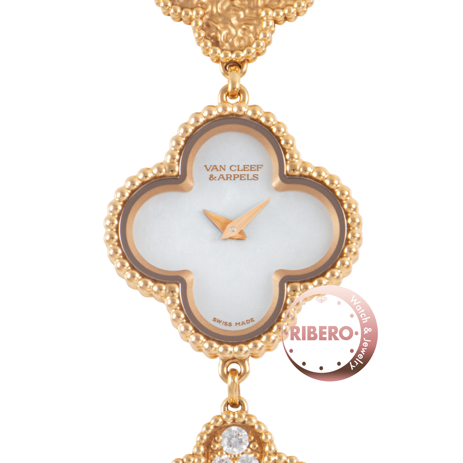 ヴァンクリーフ＆アーペル スウィート アルハンブラウォッチ VCAR08SG00