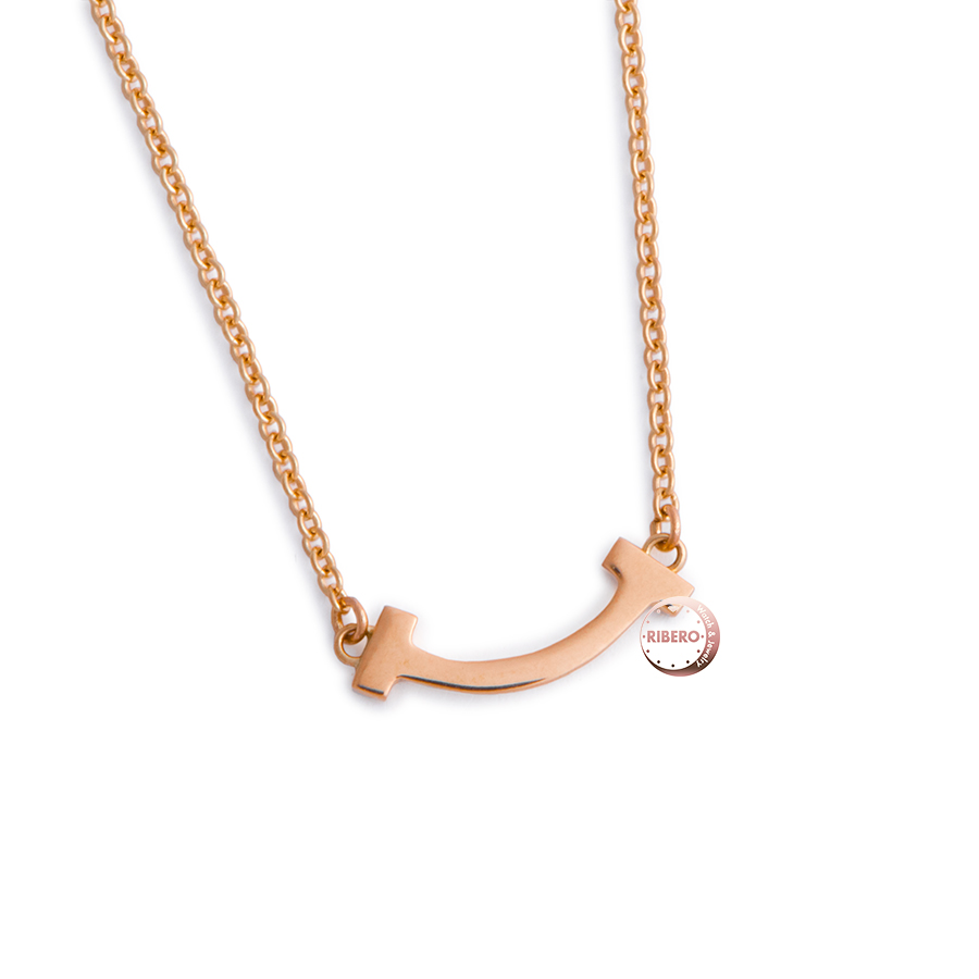 ティファニー ティファニーT スマイル ペンダント ミニ ネックレス