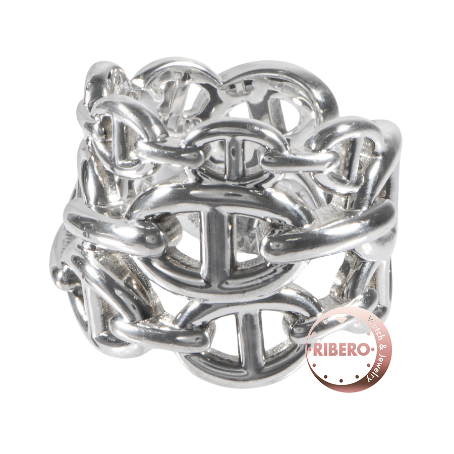 エルメス シェーヌダンクル アンシェネ GM リング 13.5号