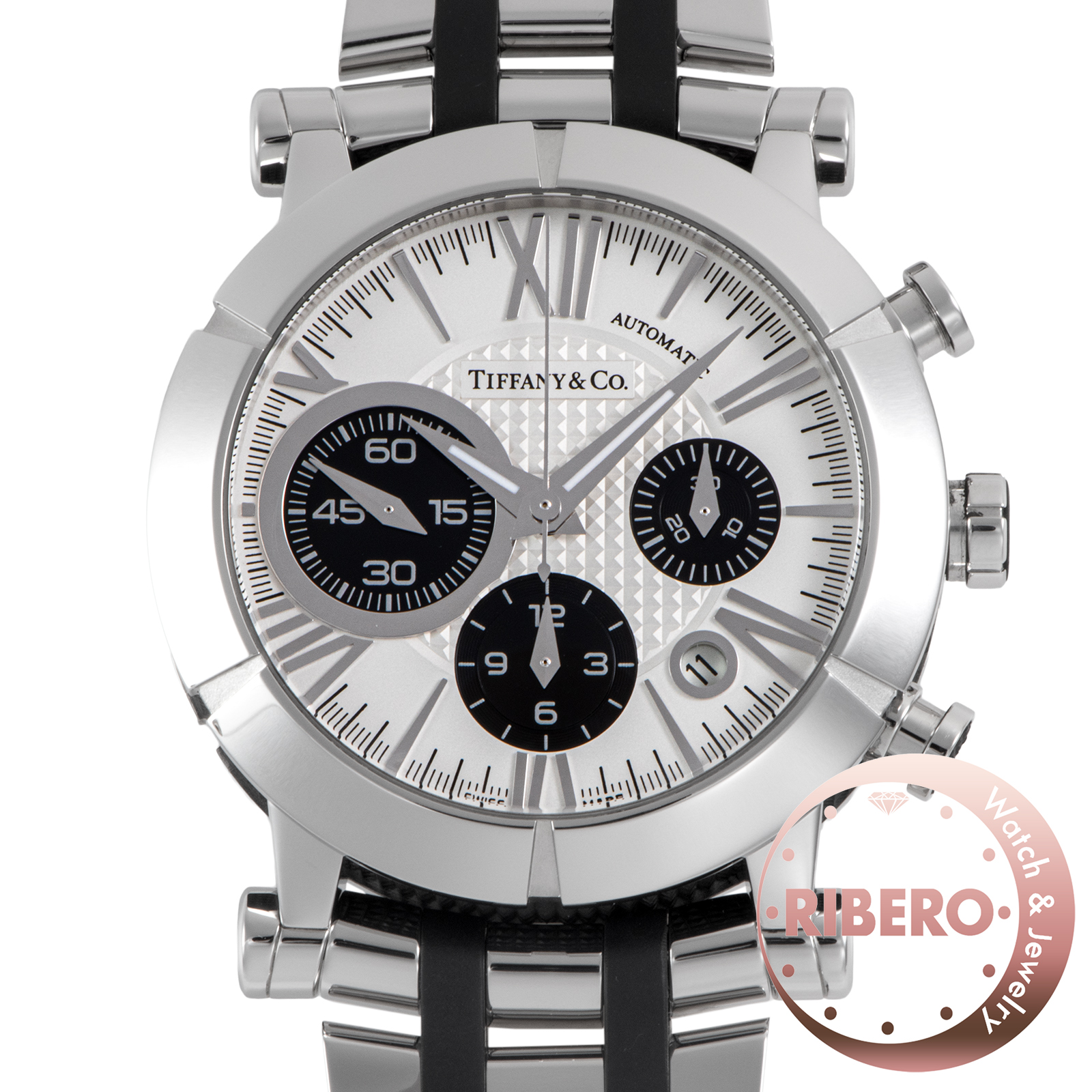 ティファニー アトラスジェント クロノグラフ Z1000.82.12A21A00A