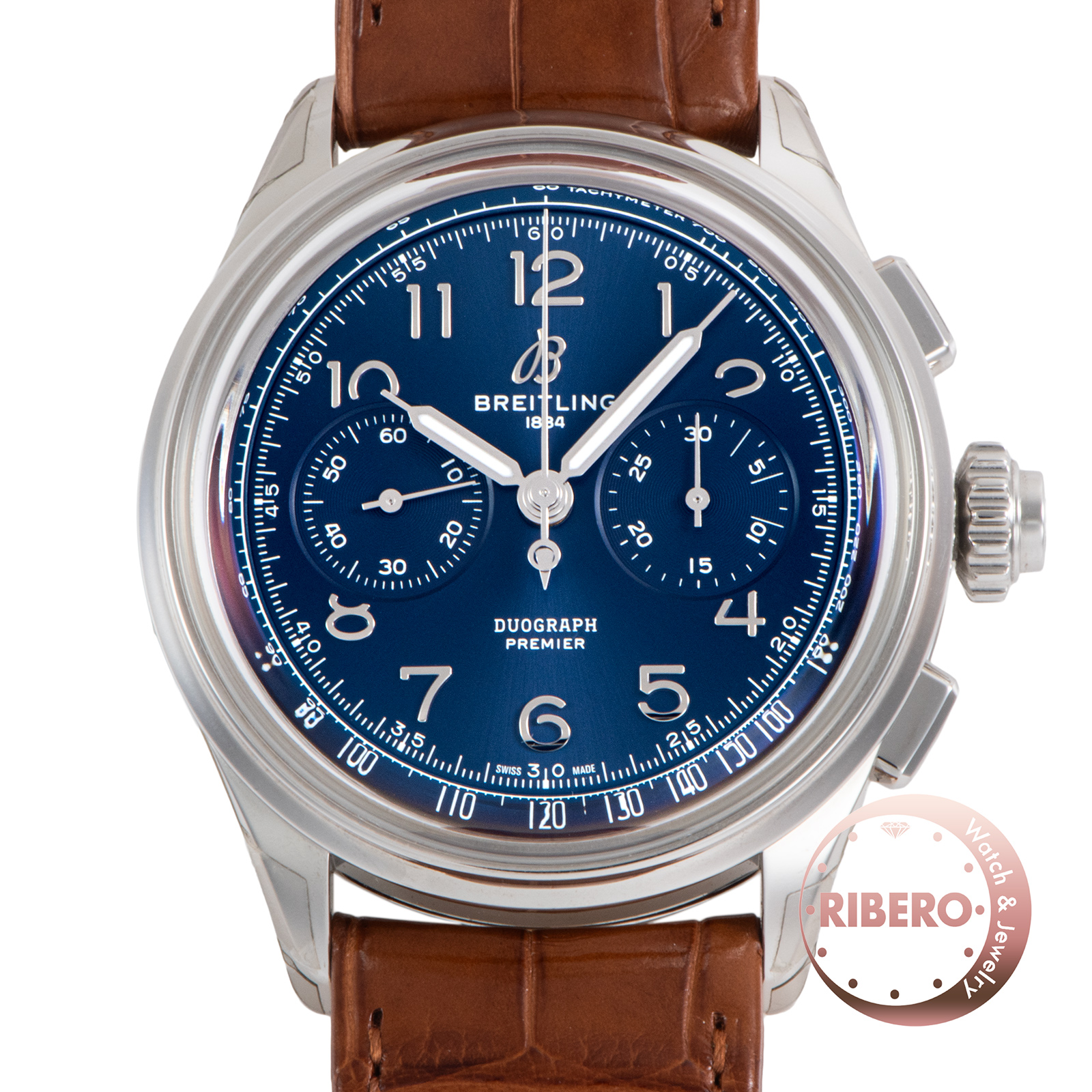 ブライトリング プレミエ B15 デュオグラフ 42 AB1510171C1P1