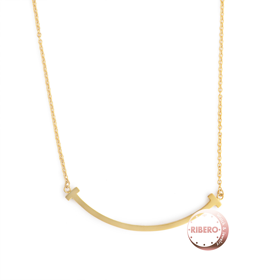 ティファニー ティファニーT スマイルペンダント スモール ネックレス