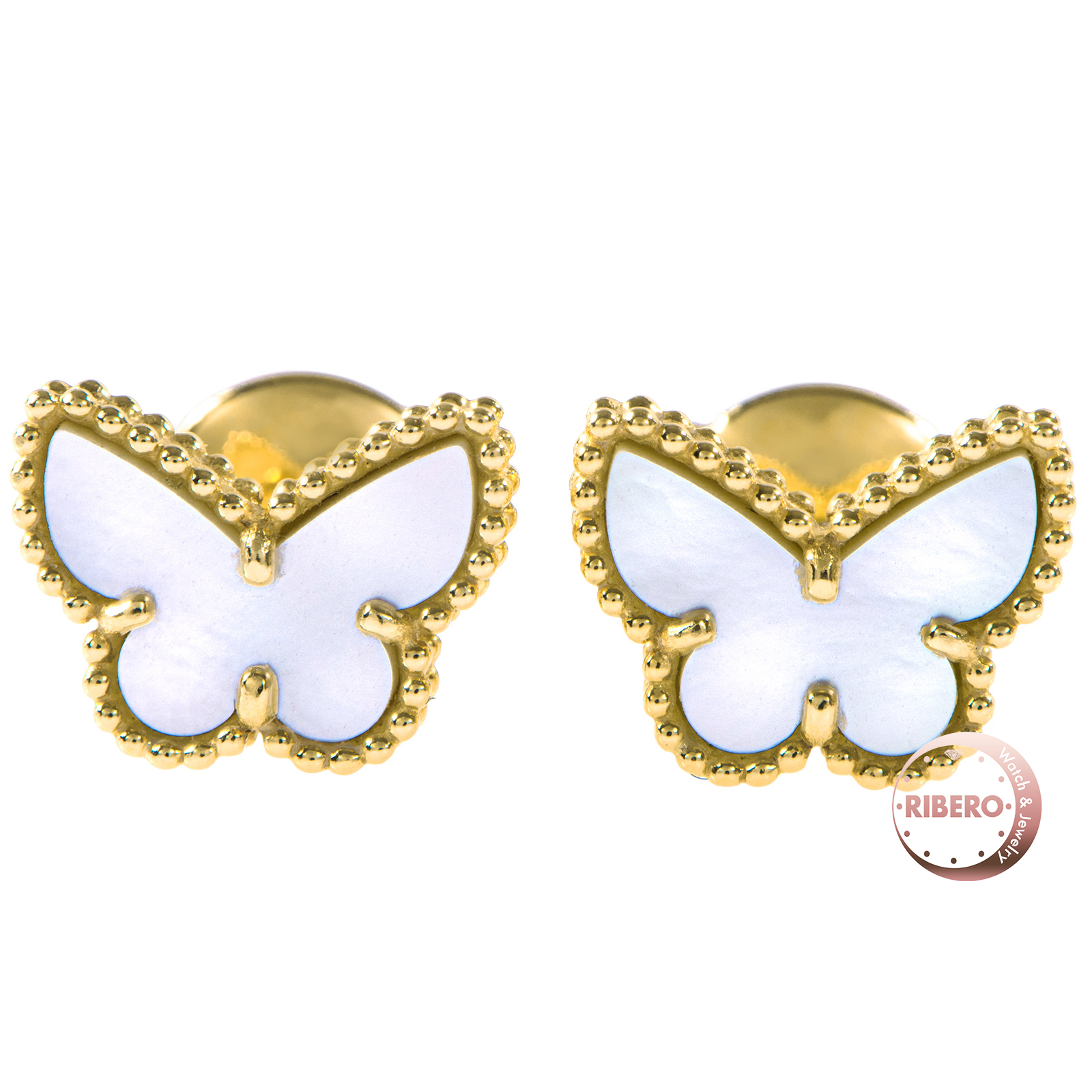 ヴァンクリーフ＆アーペル スウィート パピヨン ピアス VCARN5JM00