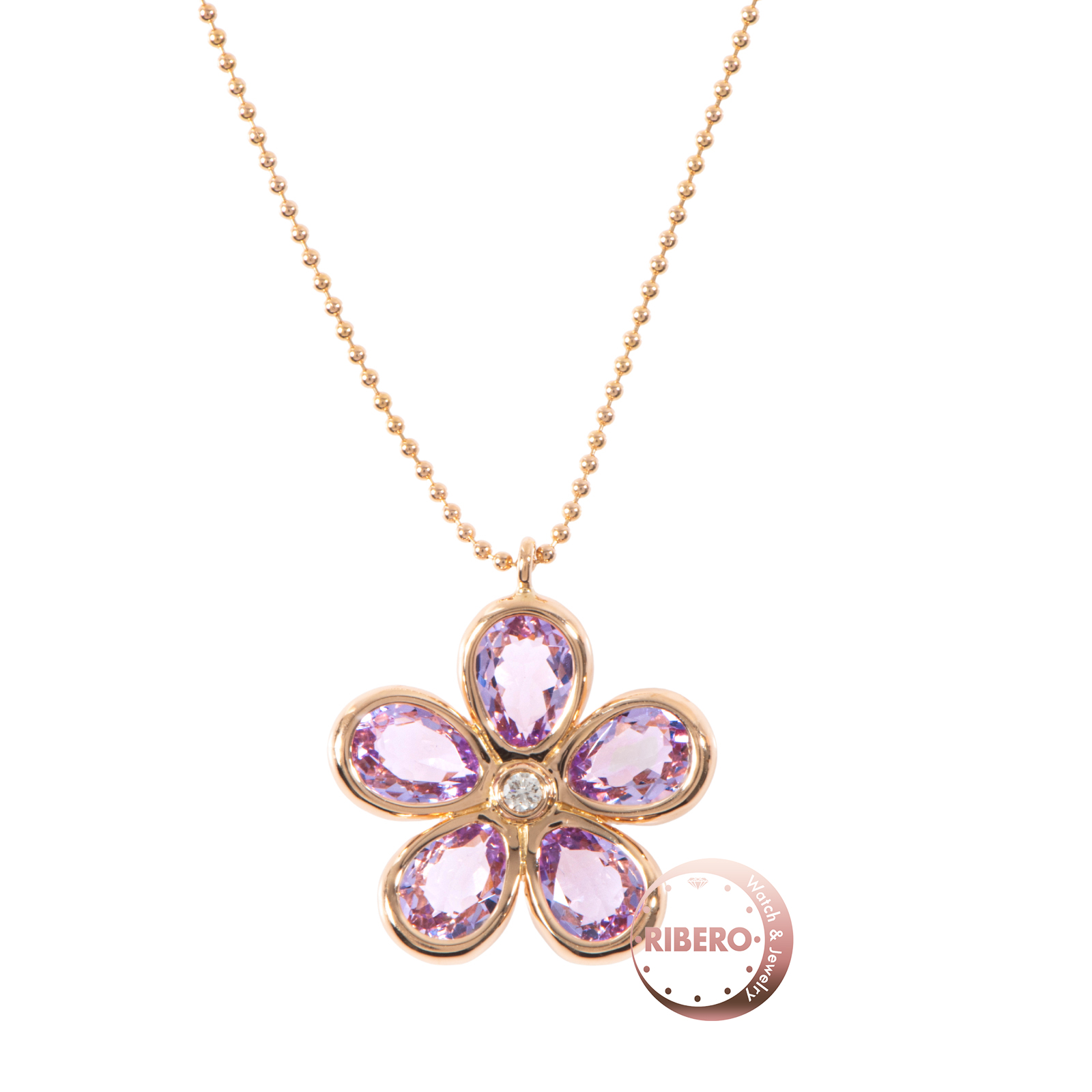 ティファニー ガーデンフラワー ネックレス