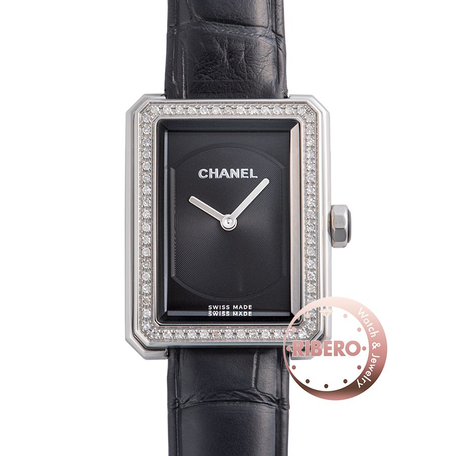 シャネル ボーイフレンド H4883 ベゼルダイヤ