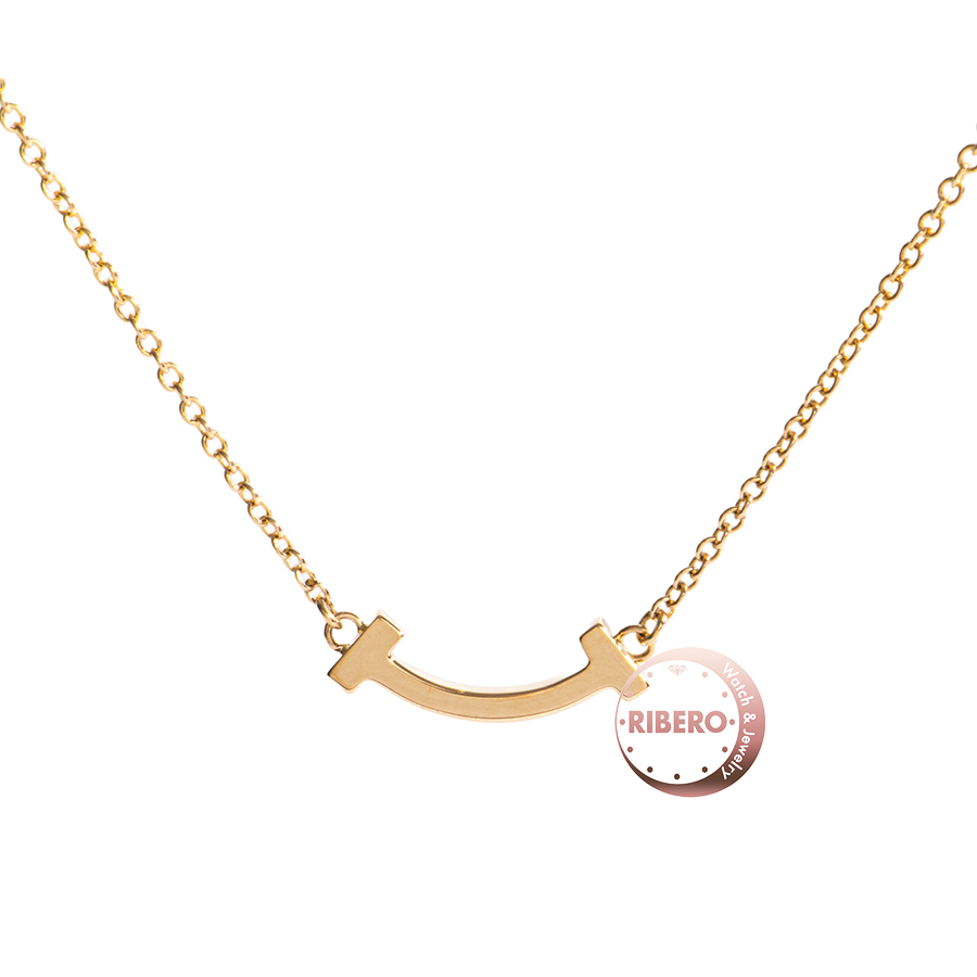 ティファニー ティファニーT スマイル ペンダント ミニ ネックレス