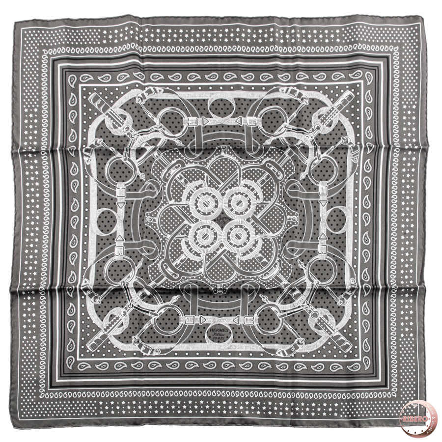 エルメス カレ70 Eperon d'Or Bandana エプロンドール バンダナ 黄金の拍車 スカーフ