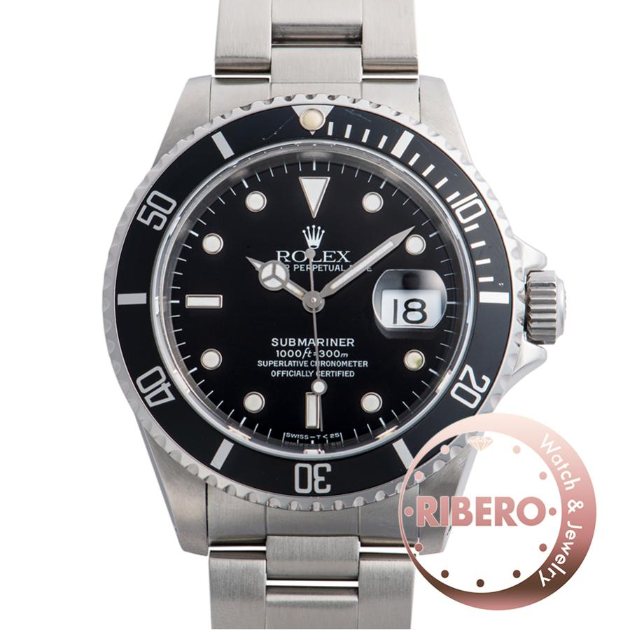 ロレックス サブマリーナデイト「Tip dot Second」 16610 N番 オールトリチウム