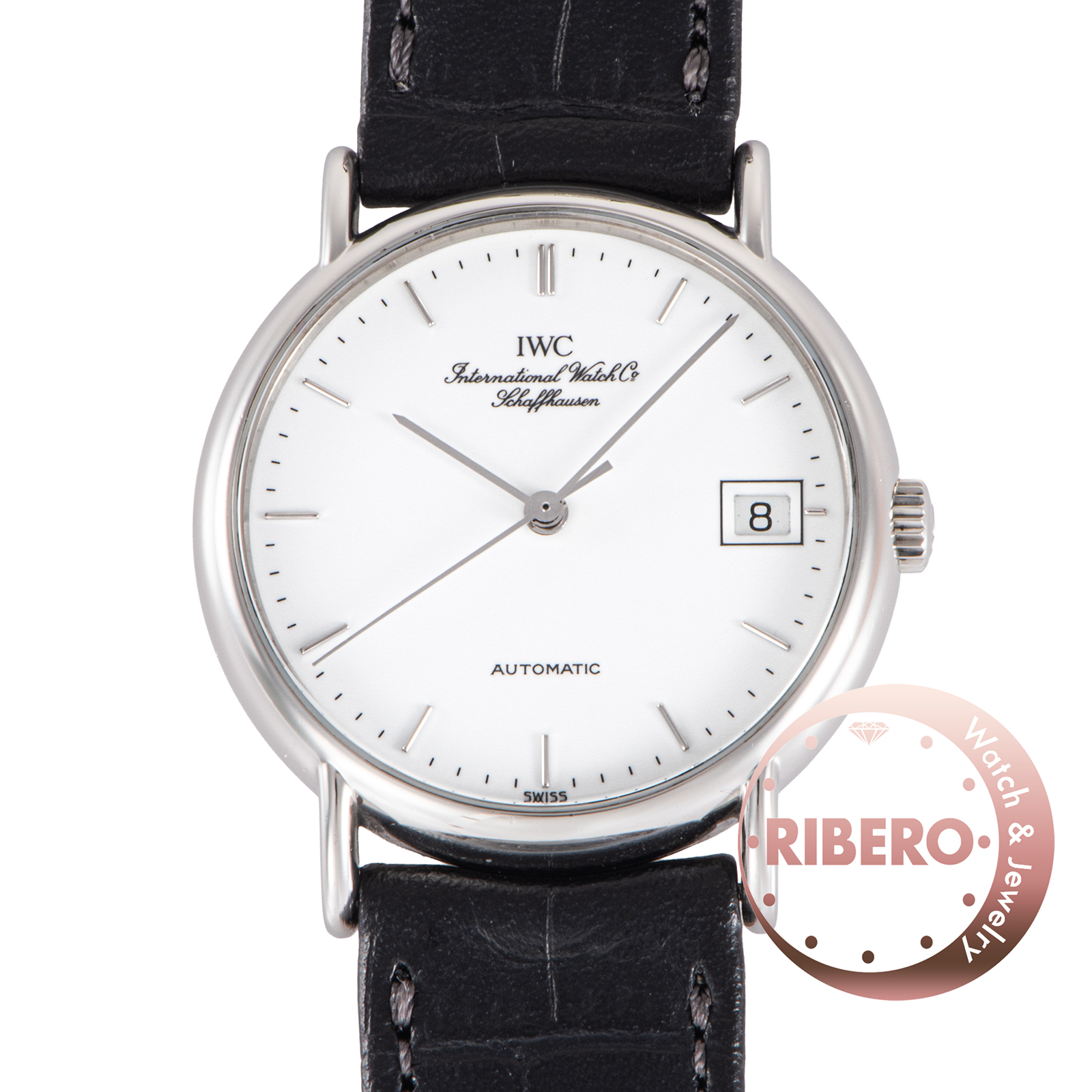 IWC ポートフィノ IW351320 1990年代 筆記体ロゴ  魚リューズ cal.37521