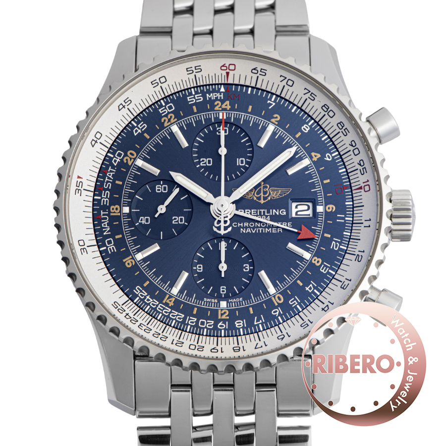 ブライトリング ナビタイマーワールド A2432212/C651 (A24322 )