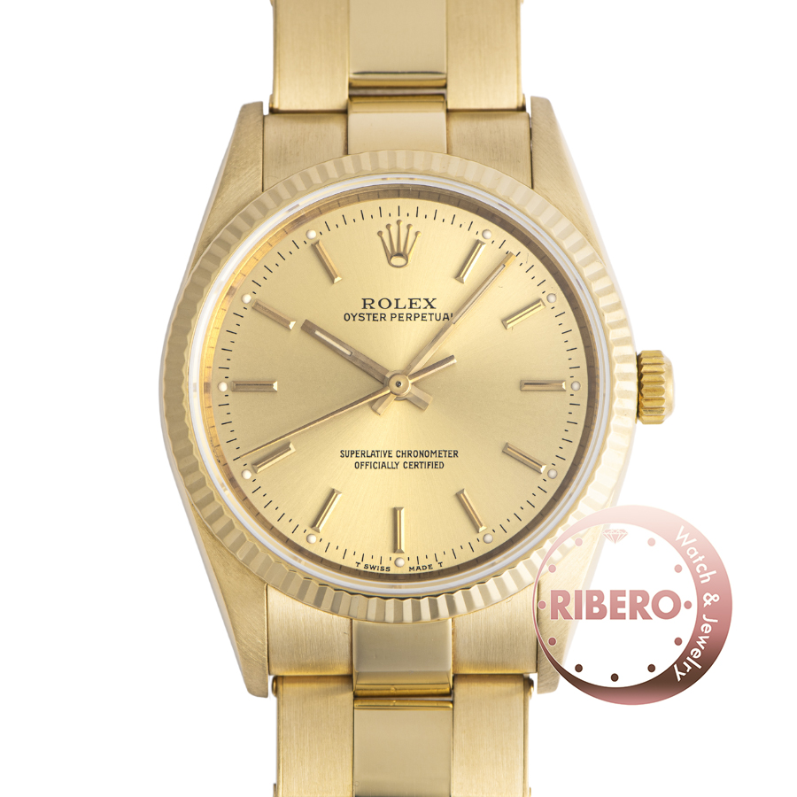 ロレックス オイスターパーペチュアル 14238 S番 リベットブレス