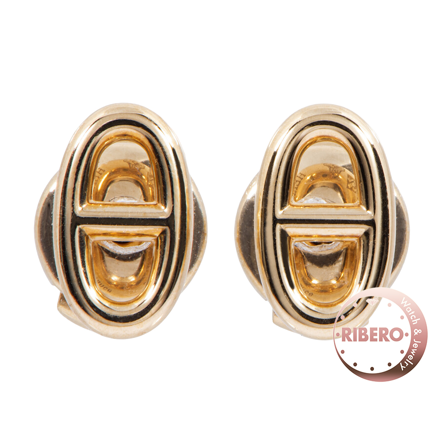 エルメス シェーヌダンクル ファランドール ピアス