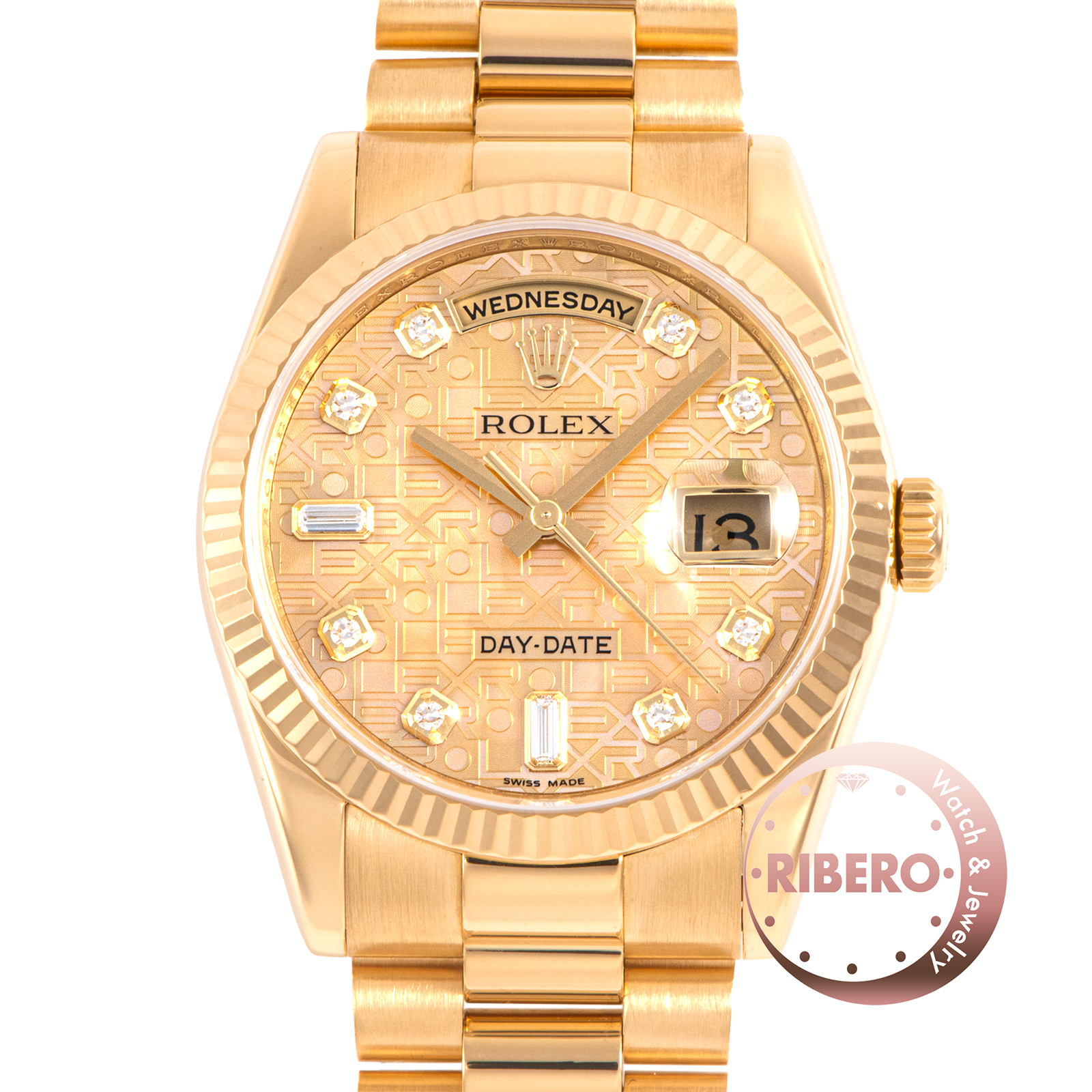 ロレックス デイデイト 118238NCA シェルコンピューター