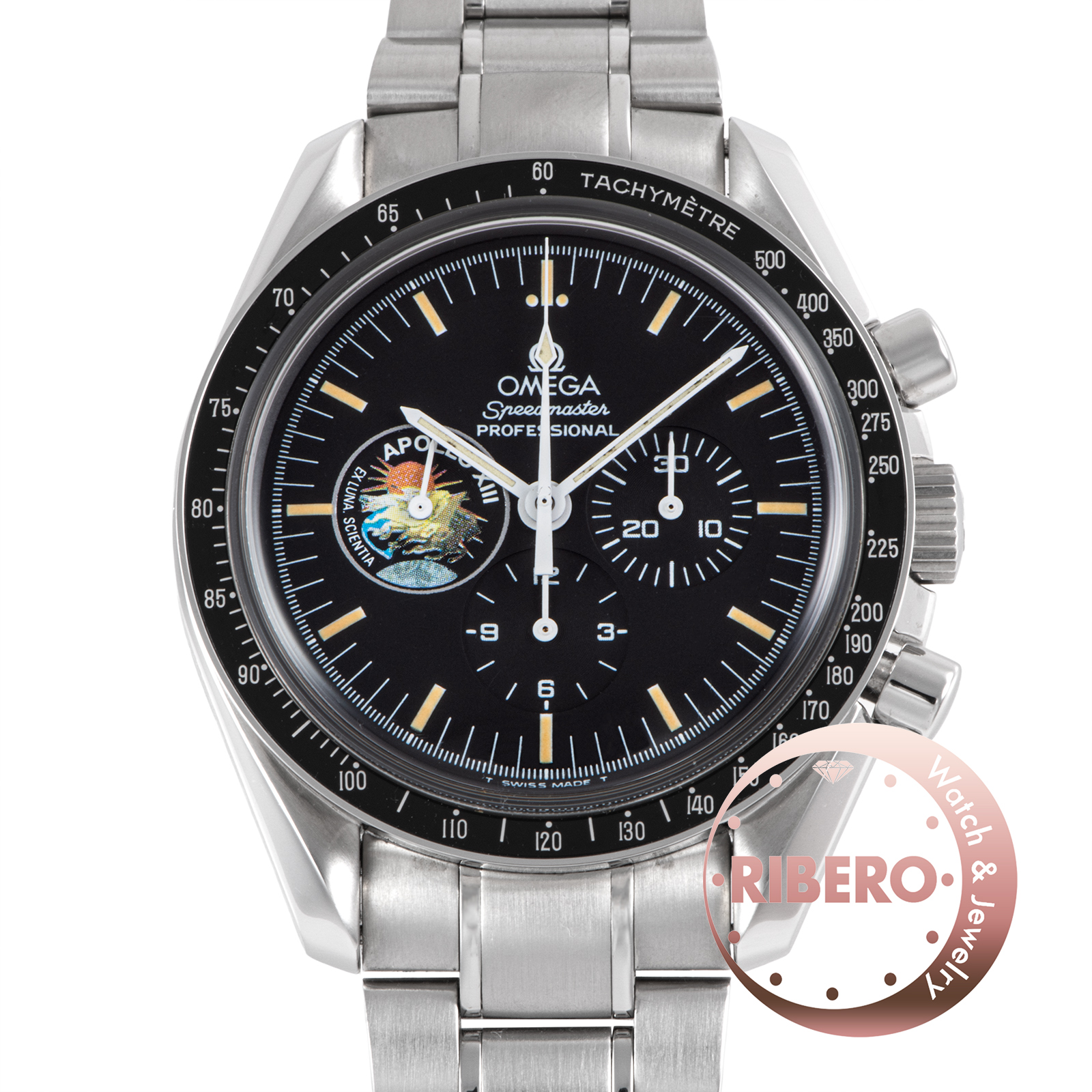 オメガ スピードマスタープロフェッショナル 3595.52 アポロ13号 25周年記﻿念999本限定