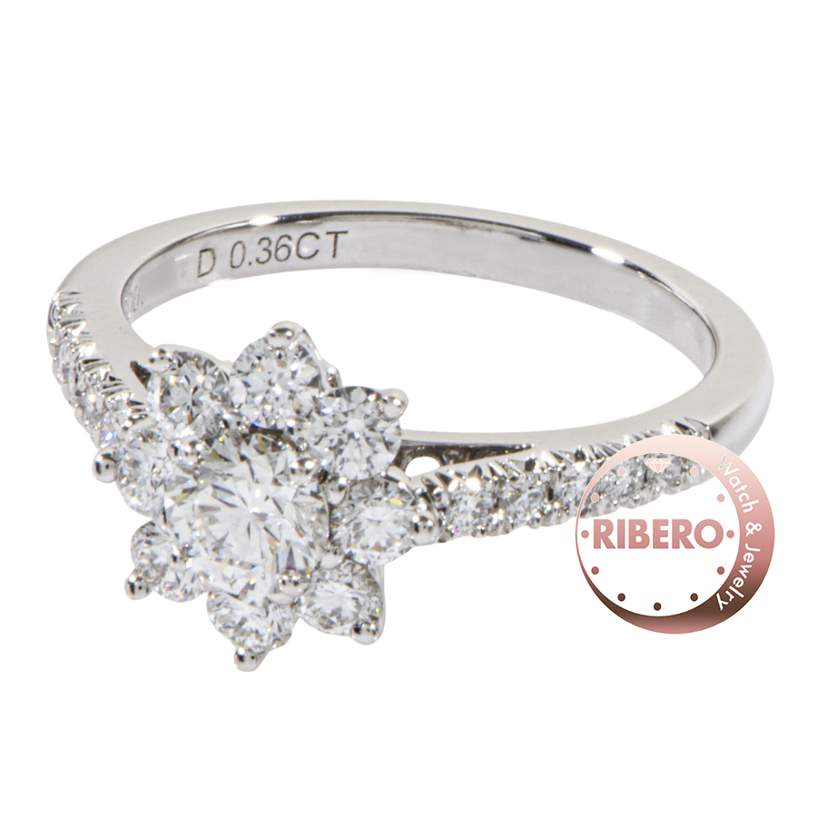 ハリーウィンストン サンフラワー ミニ リング 10号