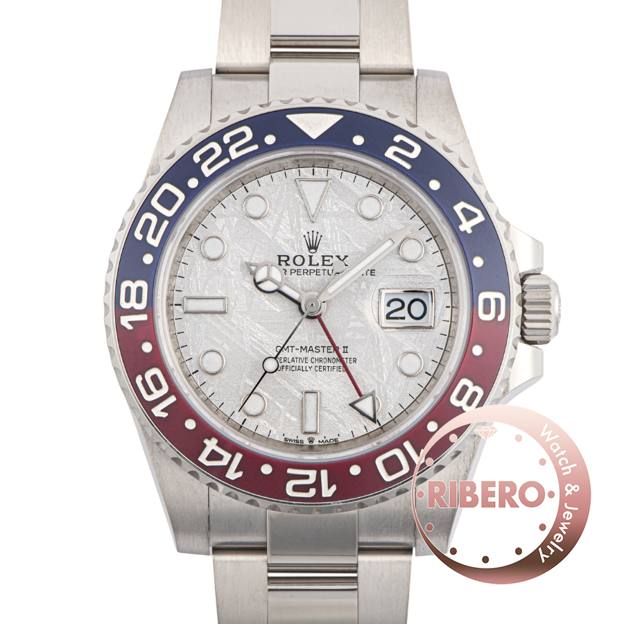 ロレックス GMTマスター2 126719BLRO メテオライト