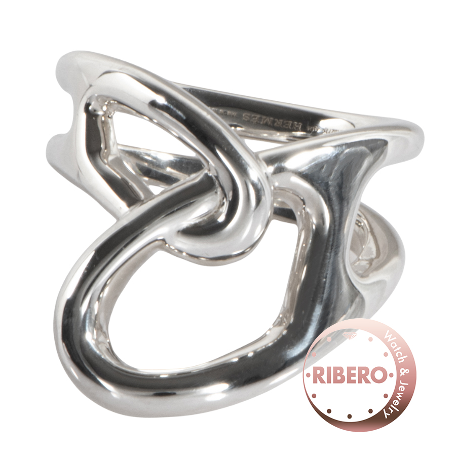 エルメス シェーヌダンクル パンク リング 9号