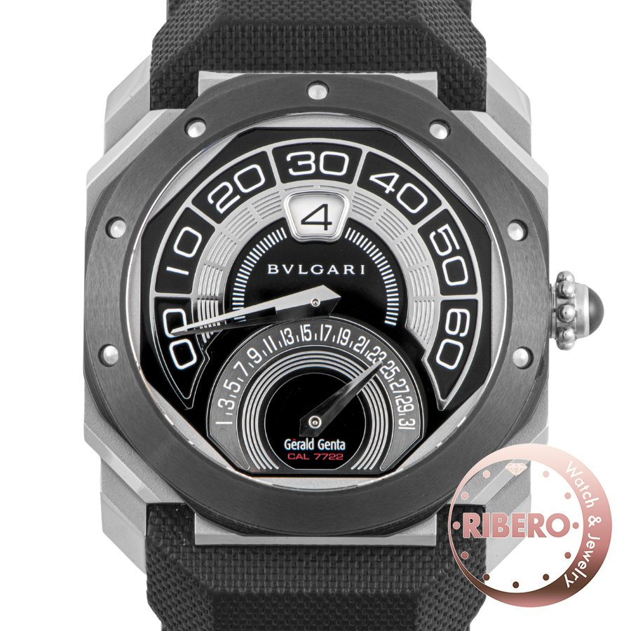 ブルガリ ジェラルド・ジェンタ オクトバイレトロ BGO43BSCVDBR