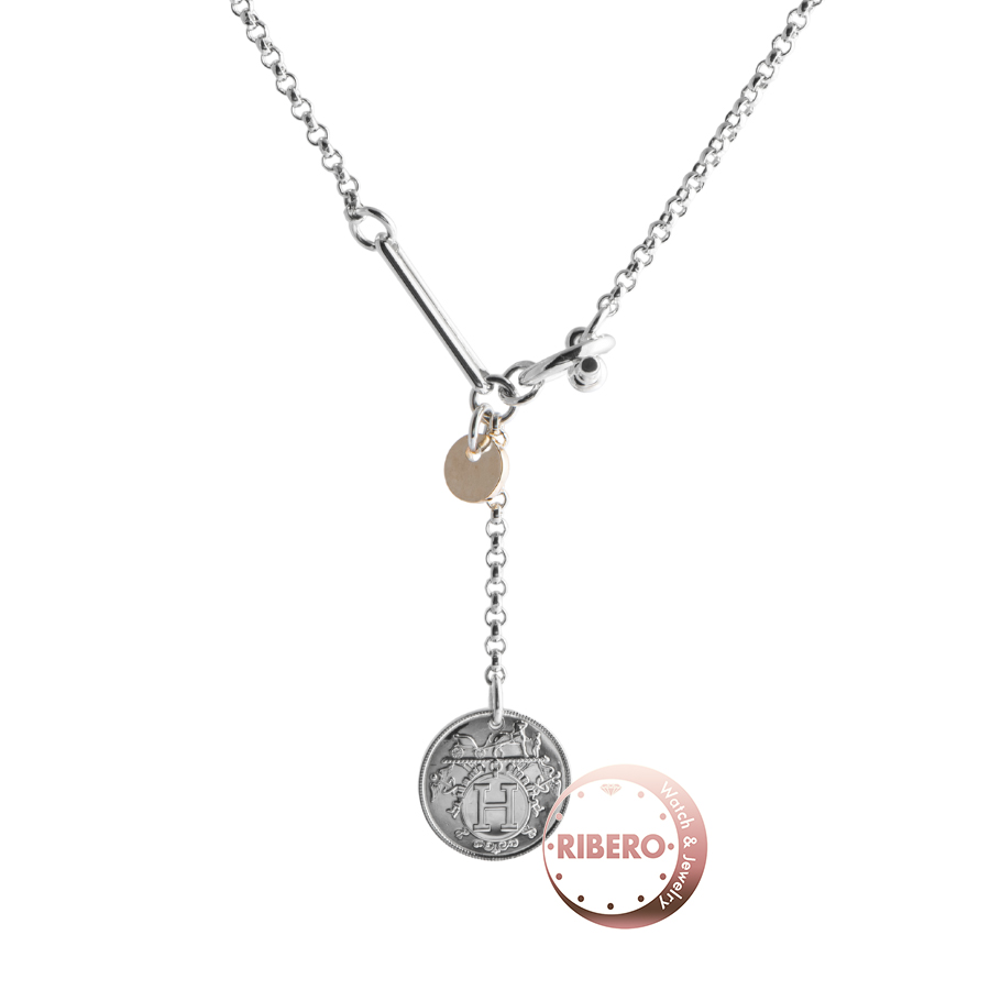 エルメス アミュレット H エクスリブリス ネックレス セリエ