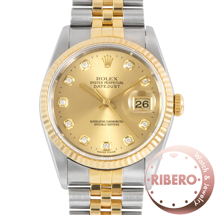 ロレックス デイトジャスト 16233G W番