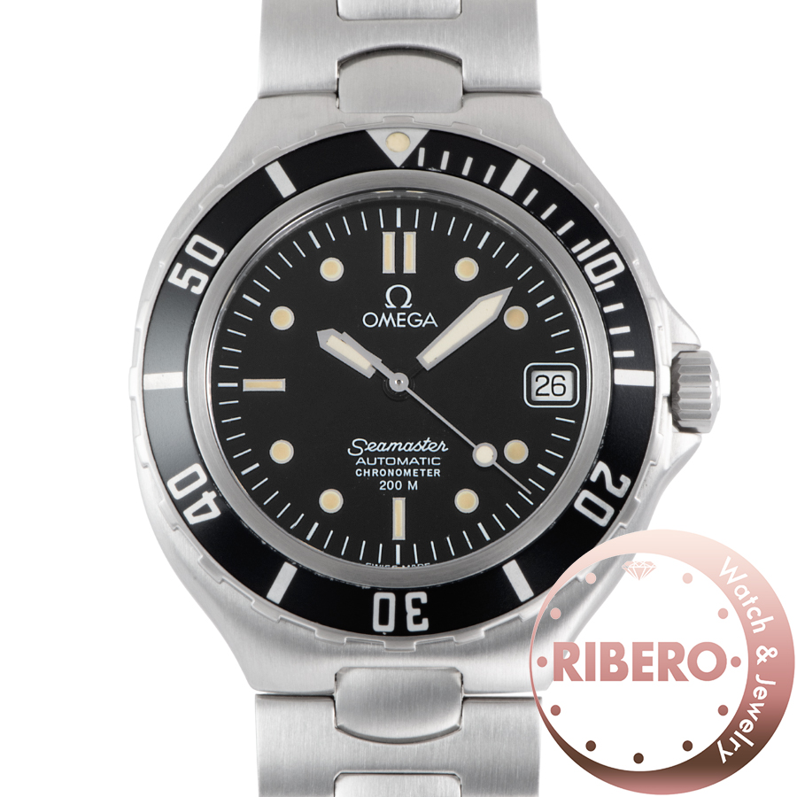 オメガ シーマスター 200ｍ 368.1062 プレボンド ソード針 tritium