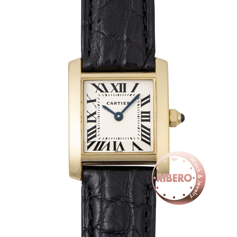 カルティエ タンクフランセーズSM W5000256 K18YG
