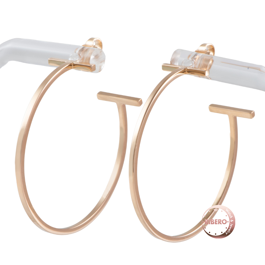 ティファニー ティファニーT ワイヤー フープ ピアス