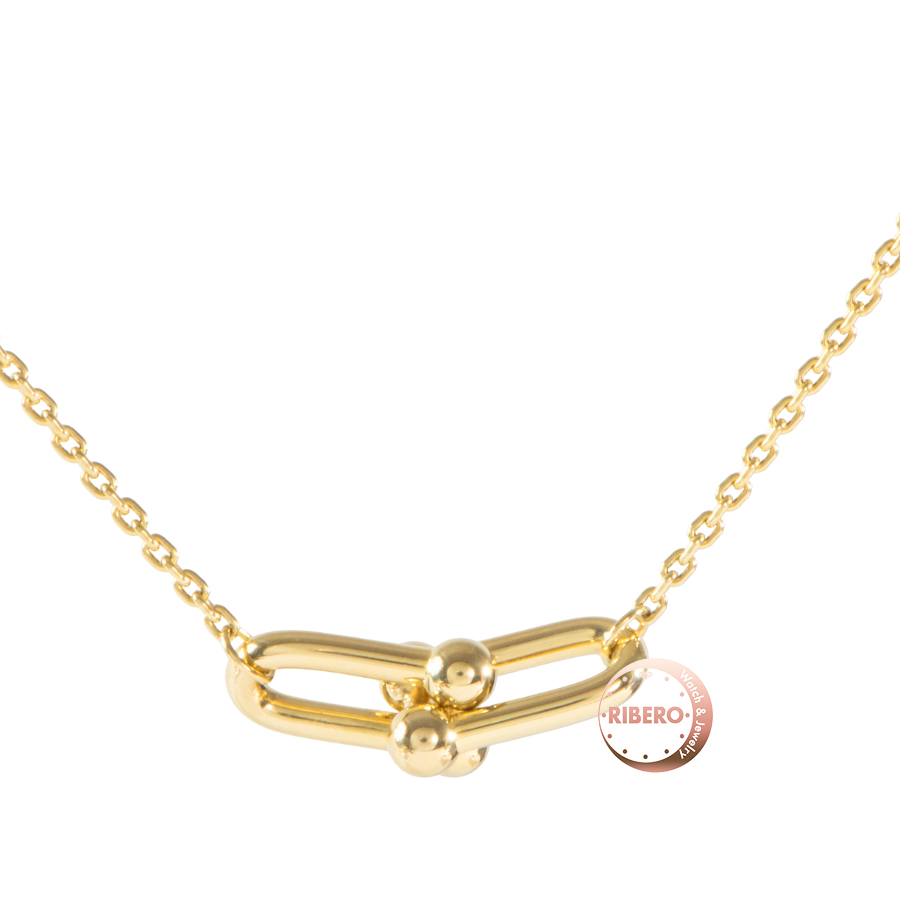 ティファニー ハードウェア スモール ダブル リンク ペンダント