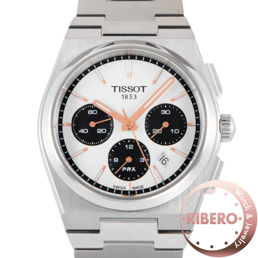 ティソ PRX オートマティック クロノグラフ T137.427.11.011.00