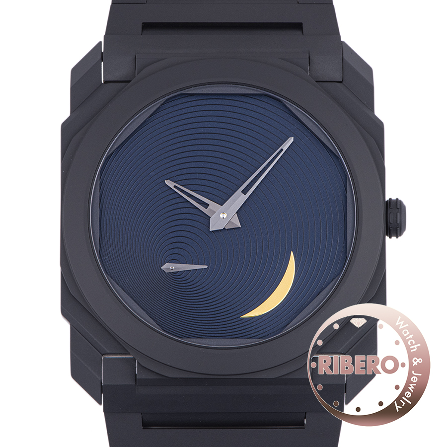 ブルガリ オクト フィニッシモ 安藤忠雄 限定モデル SAP103534 世界160本限定