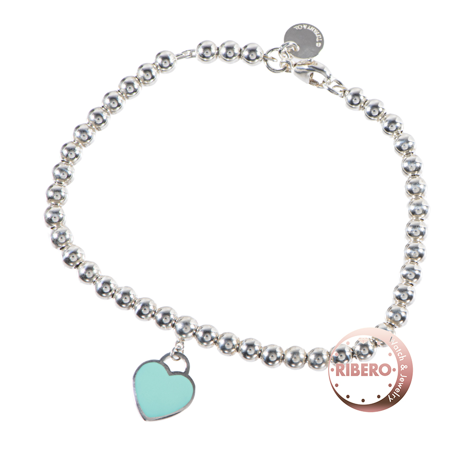 ティファニー リターン トゥ ティファニー ブルー ハート タグ ビーズ ブレスレット