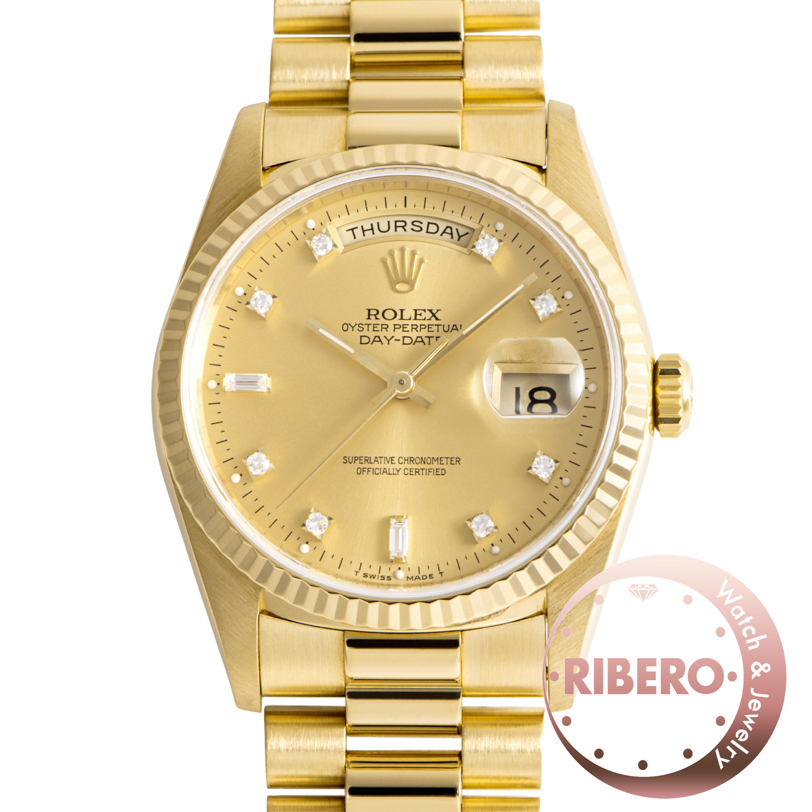 ロレックス デイデイト 18238A X番 Tritium