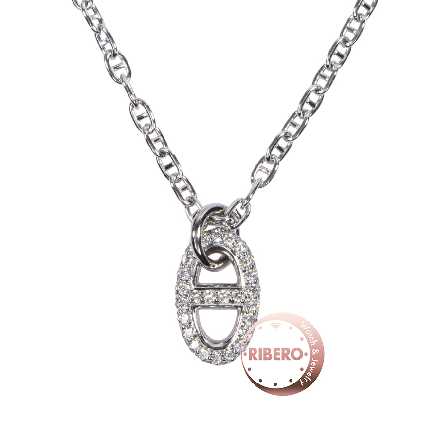 エルメス ファランドール PM ネックレス シェーヌダンクル