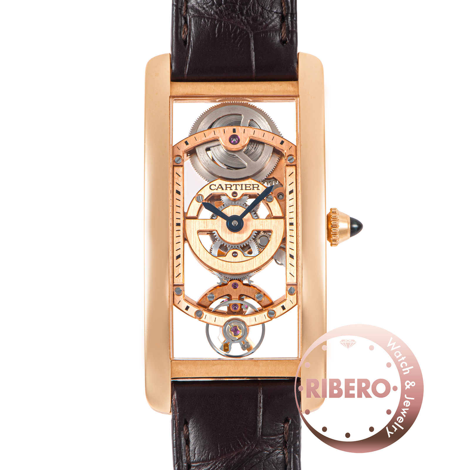 カルティエ タンクサントレLM WHTA0008 世界限定100本