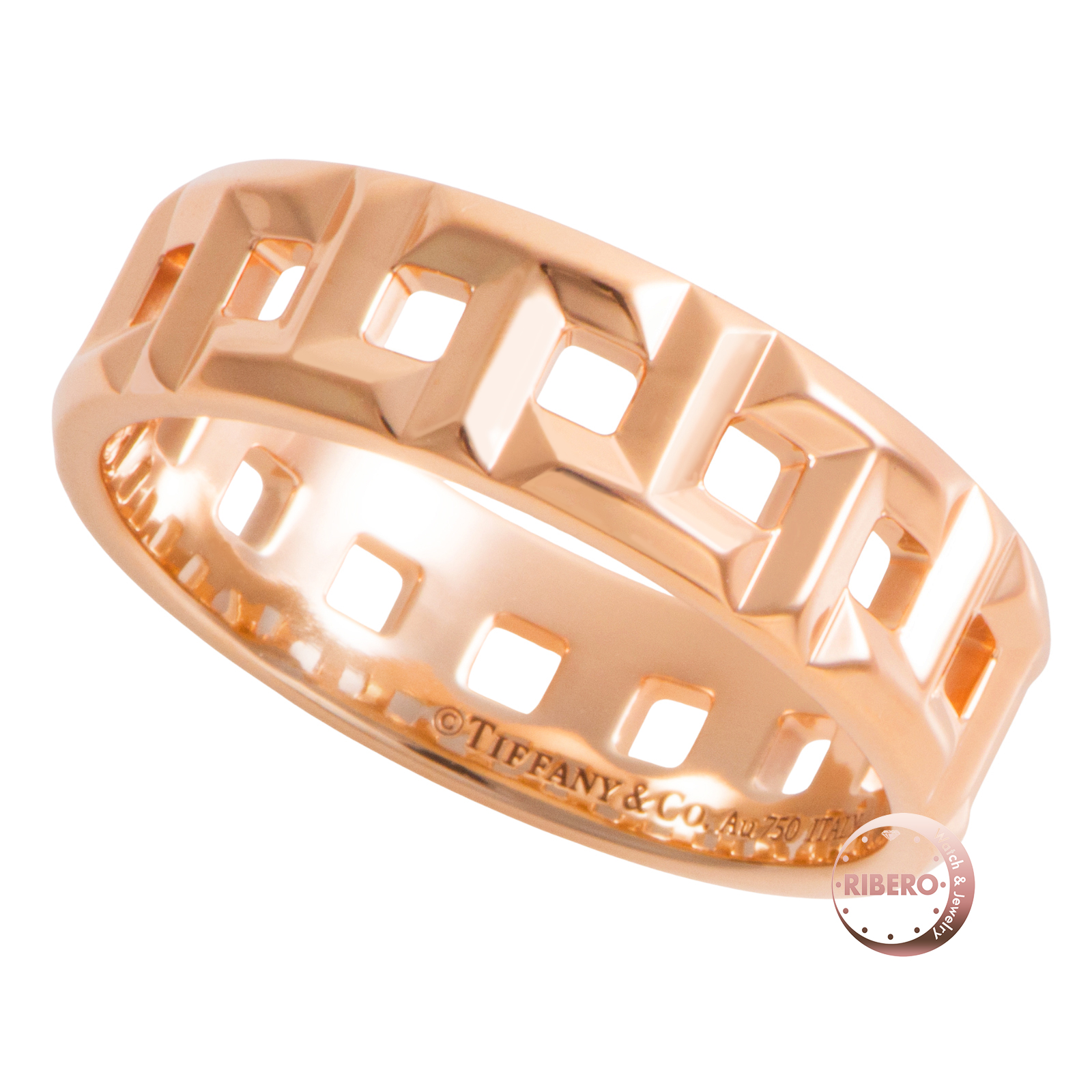 ティファニー ティファニーT トゥルー ワイド リング 11.5号