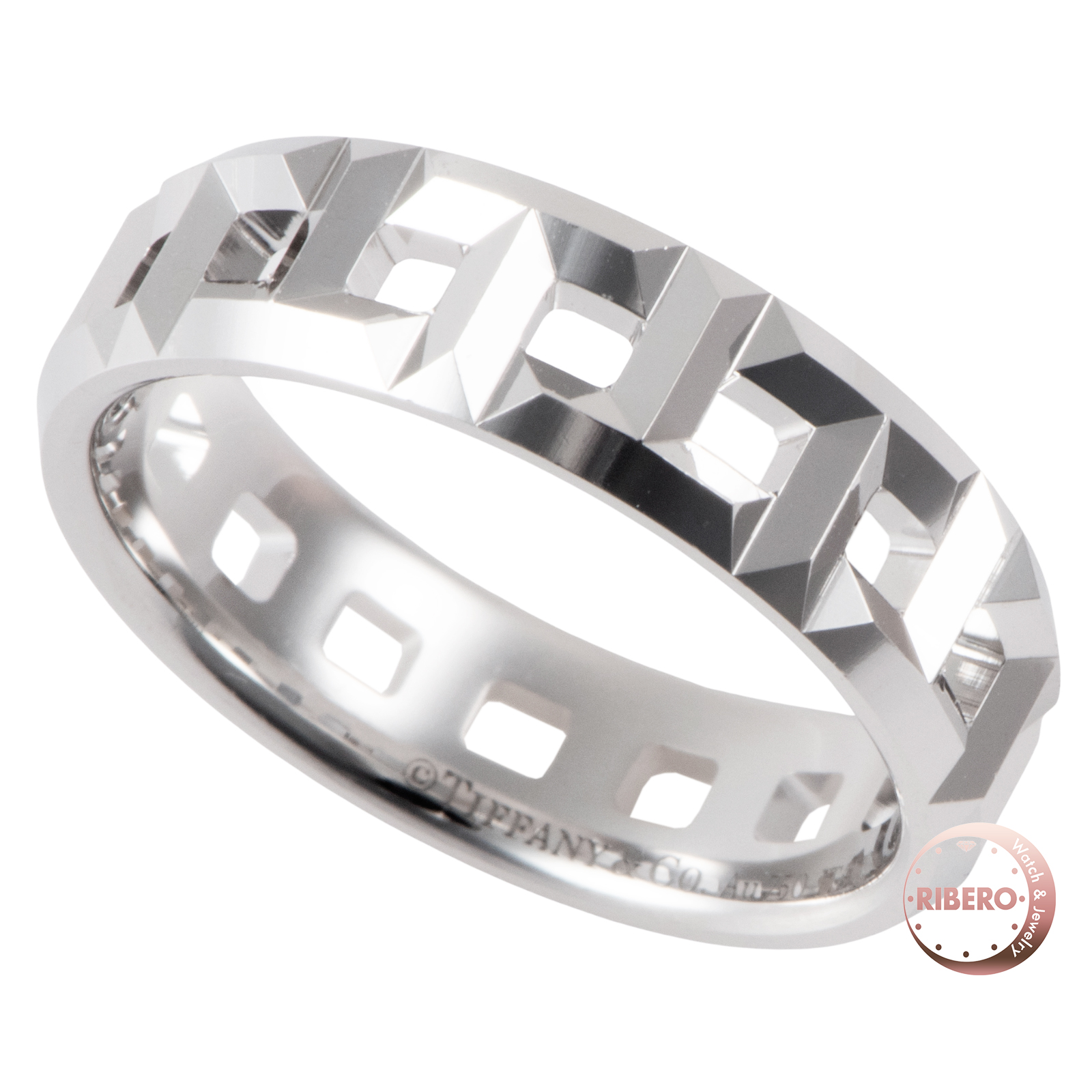 ティファニー ティファニーT トゥルー ワイド リング 15.5号