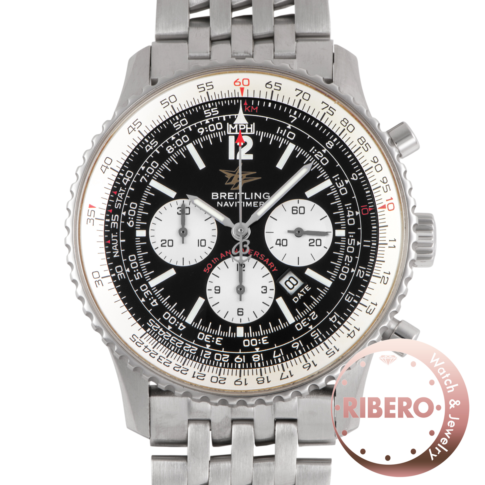ブライトリング ナビタイマー A41322 50周年記念モデル
