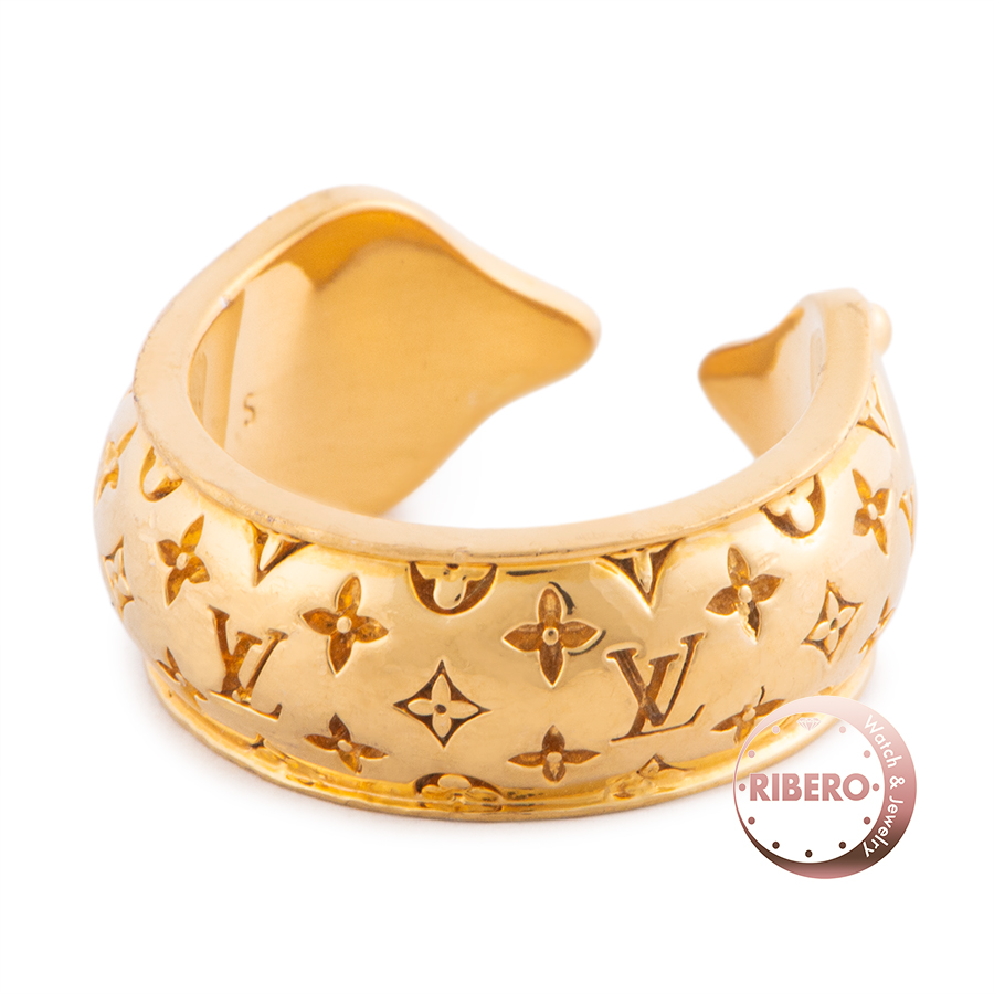 ルイ・ヴィトン バーク゛・ナノグラムスウィートドリームリング リング 指輪 9.5号