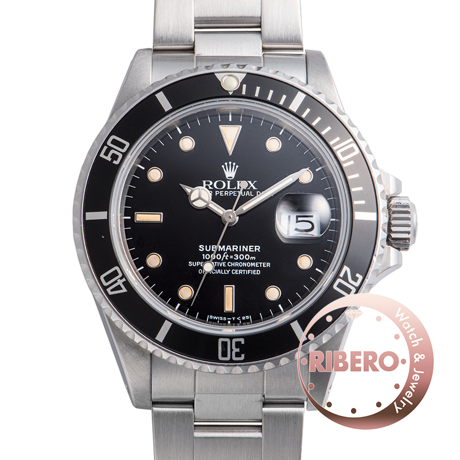 ロレックス サブマリーナ トリプルゼロ 168000 R番 トリチウム