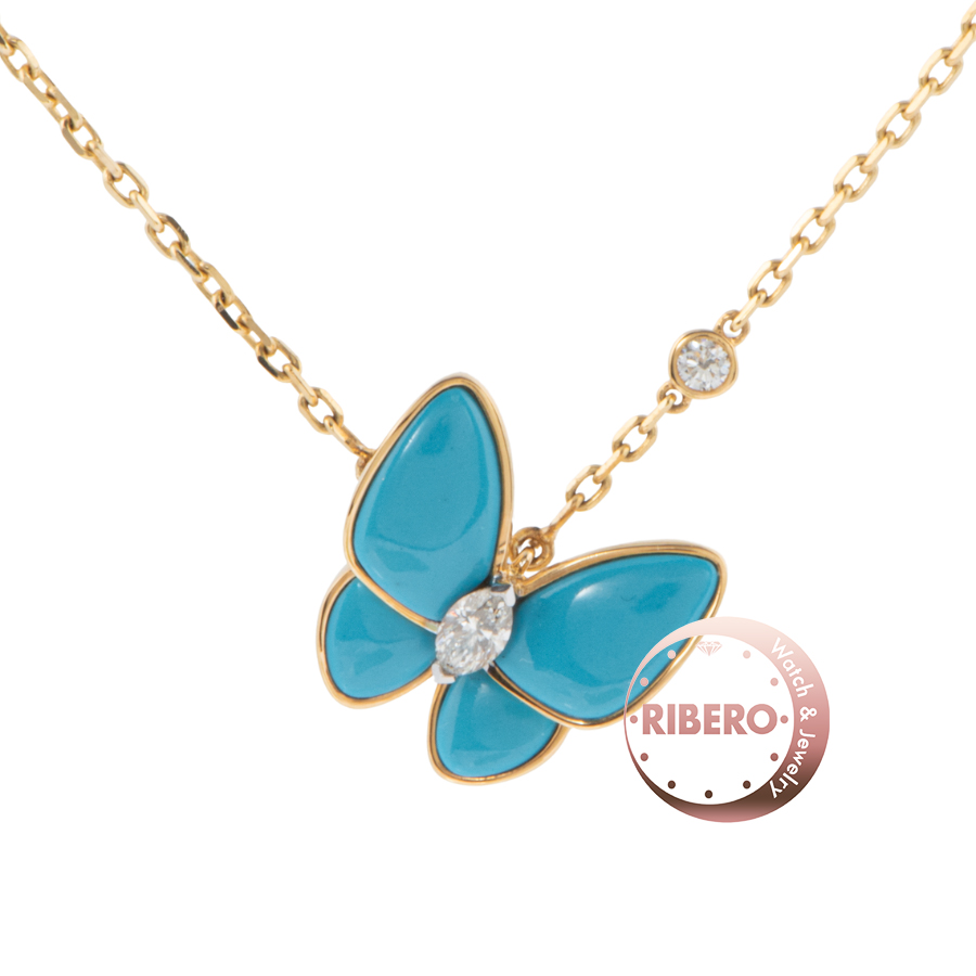 ヴァンクリーフ＆アーペル ドゥ パピヨン ペンダンント