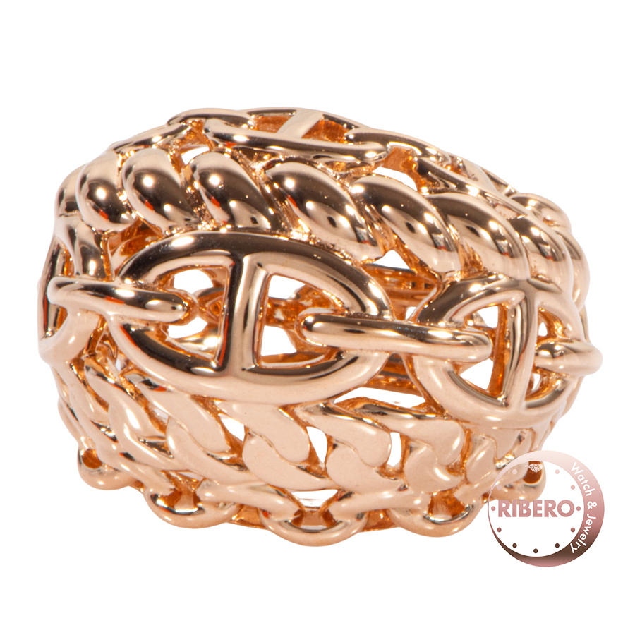 エルメス シェーヌダンクル マルチチェーン TGM リング 13号